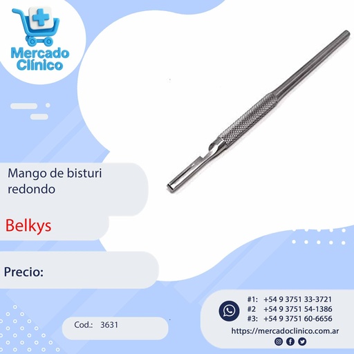 [3631] Mango para bisturi x unidad - Belkys